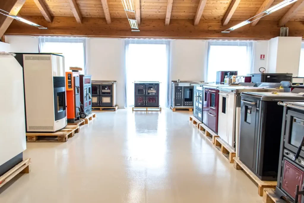 Gandolfo stufe showroom